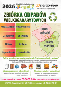 Ostatni termin zbiórki odpadów wielkogabarytowych w 2026 roku!